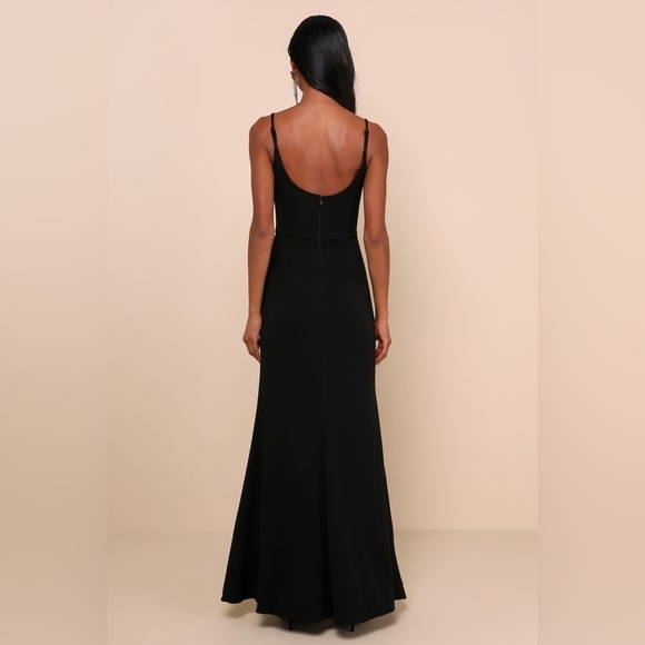 Lulus Infinite Glory Maxi Dress in Black Sz. Small - Picture 5 of 12
